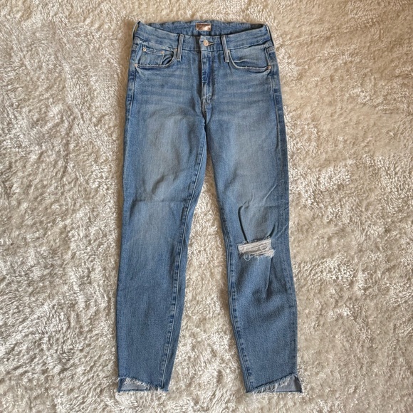 Mother Denim l The Looker Ankle Step Fray Size 26 - Picture 4 of 6